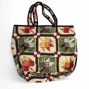 Handmade Quilted Patchwork Tote